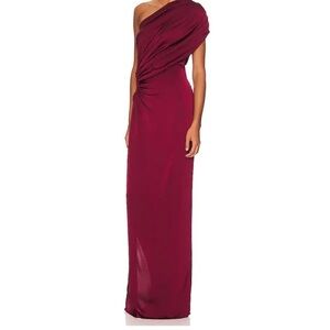 REVOLVE Aylo One
Shoulder Dress in Oxblood
ANDREA IYAMAH XS